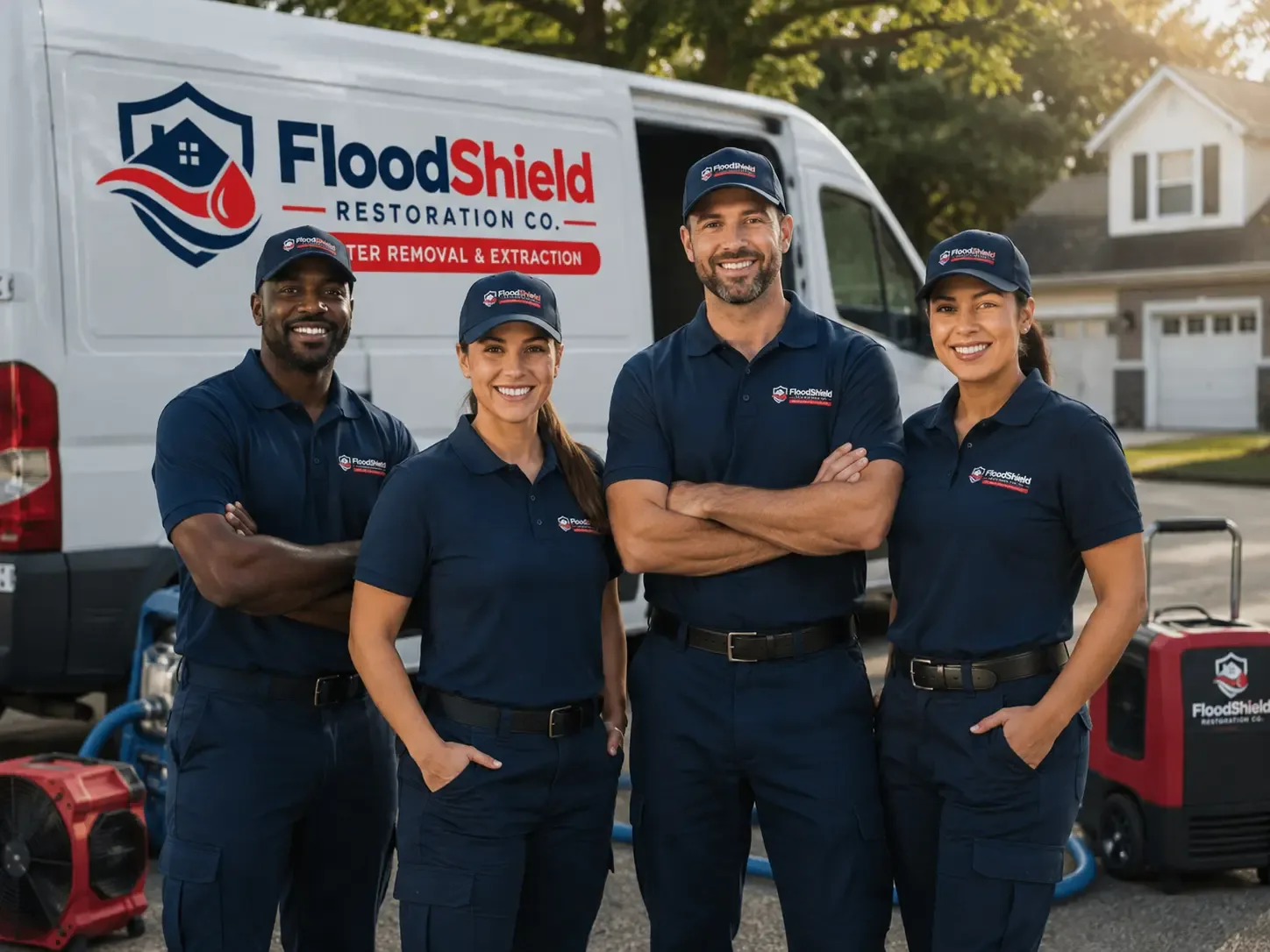 Flood Damage Restoration company in North Matewan, WV